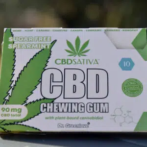 Chewing gum au CBD