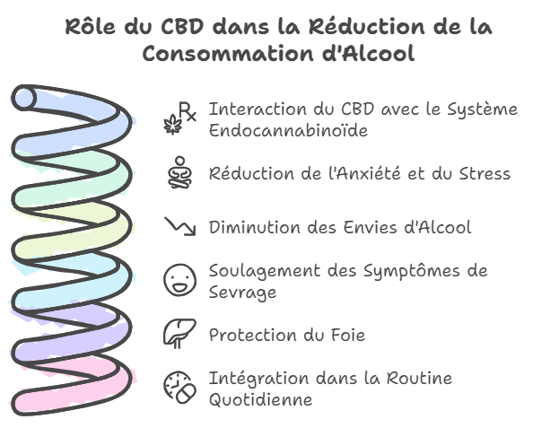 CBD contre l'alcool