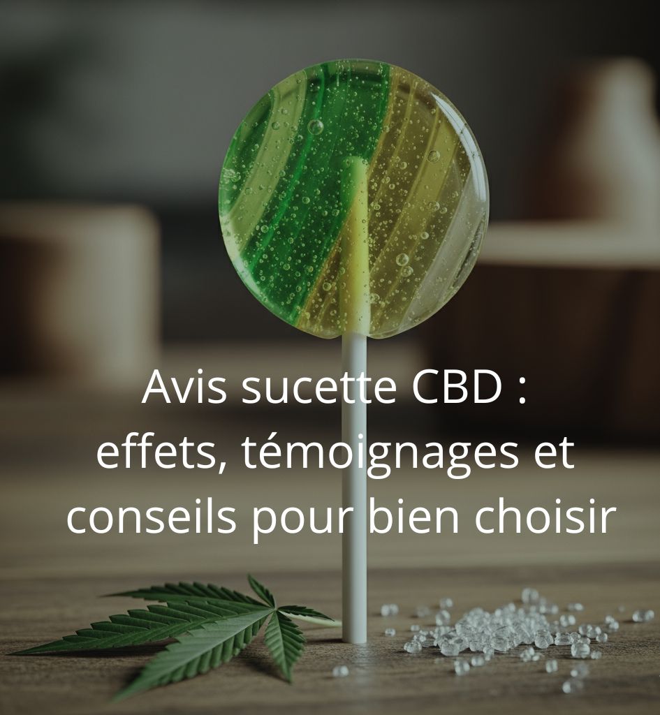 avis sucette CBD