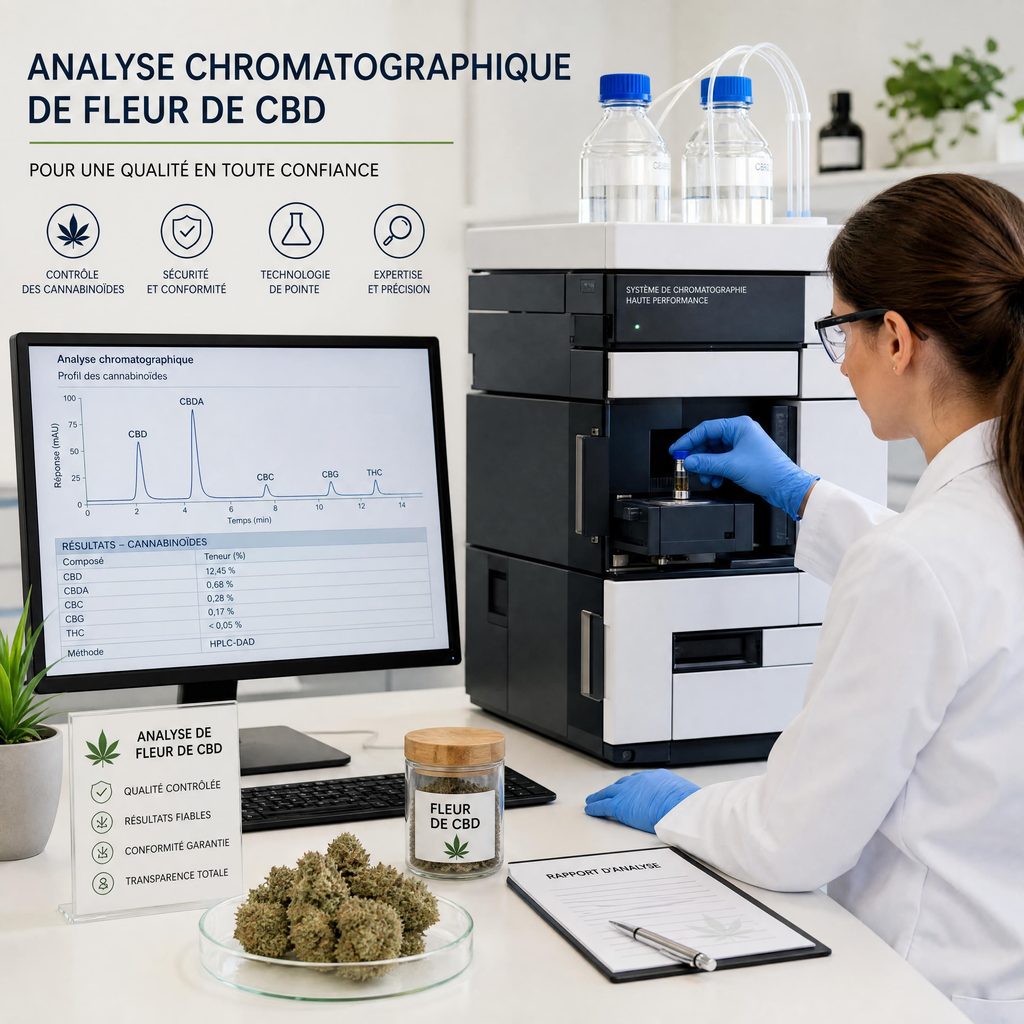 Guide pour vérifier une fleur de CBD zéro THC