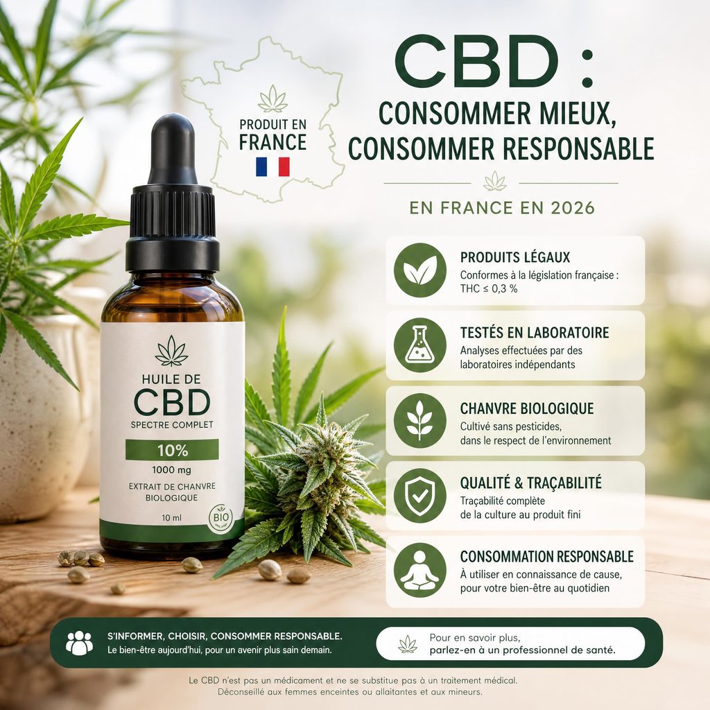 Top 5 des fleurs de CBD zéro THC en 2026
